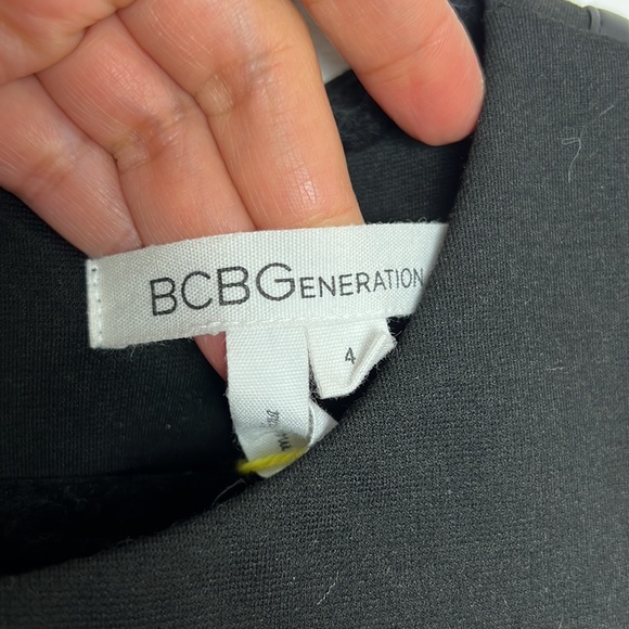 BCBGeneration black mini dress Size 4 - Picture 2 of 11